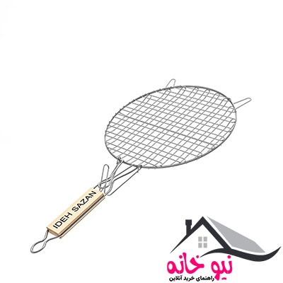توری کباب پز ایده سازان مدل گرد گود