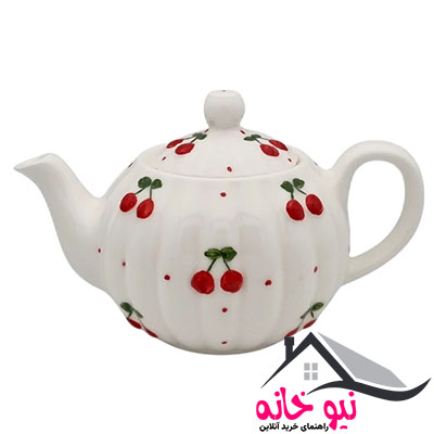 قوری مدل صدفی کد 11113xalb گنجایش 750 میلی لیتر