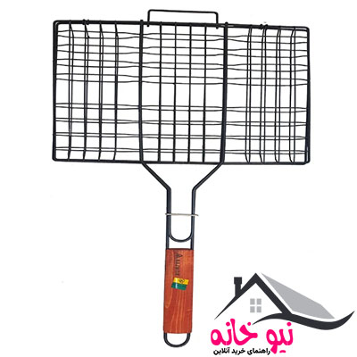 توری کباب پز مدل تفلون ساج ووک