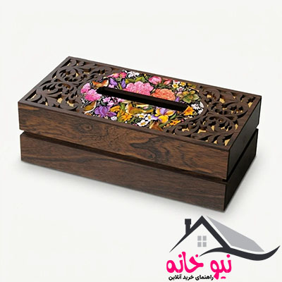 جعبه دستمال کاغذی مدل 3210