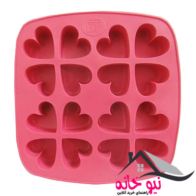 قالب کیک و ژله سیلکونی تاپکو مدل قلب