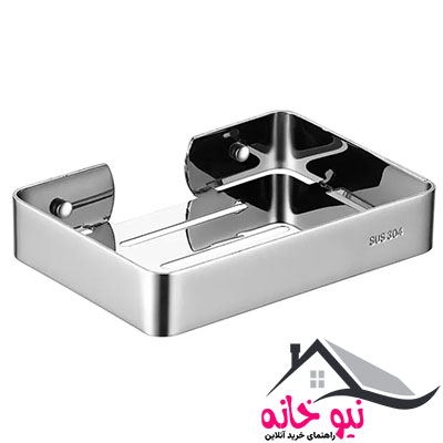 جاصابونی مدل دیواری استیل کد 5662
