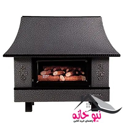 بخاری گازی شومینه ای نیک کالا مدل ثمین MC25