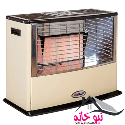بخاری گازی آبسال مدل هوشمند کد 405