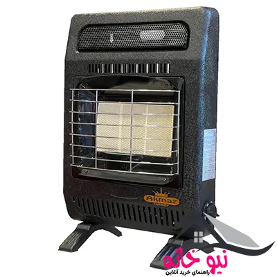 بخاری گازی آکماز مدل بدون دودکش سرامیکی
