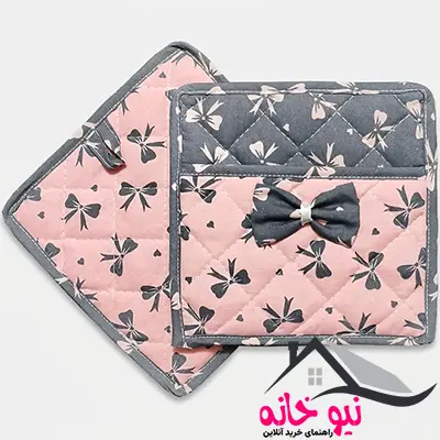 دستگیره آشپزخانه خانه زیبا کد P515 بسته 2 عددی