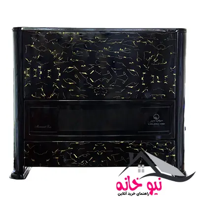 بخاری گازی مروارید سوز شرق طرح گرافیکی مدل 12000