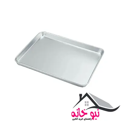 ظرف فر مدل گالوانیزه لبه بلند کد 40x60