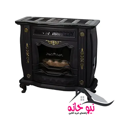 بخاری گازی مدل 30000 شومینه ای طرح الماس گاز