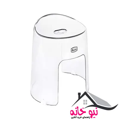 صندلی حمام هوم کت مدل شفاف کد 2134