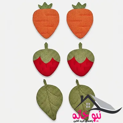 دستگیره آشپزخانه مدل فانتزی کد Sis12 بسته 6 عددی