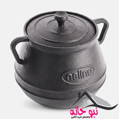 ظرف پخت دیزی چدن نالینو مدل Family Plus