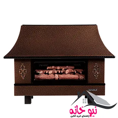 بخاری گازی شومینه ای نیک کالا مدل زرین mc28