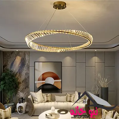 لوستر پادینا مدل مدرن کدCRD80