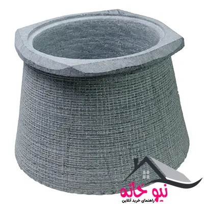 ظرف دیزی سنگی راه ابریشم با ظرفیت 12 نفر