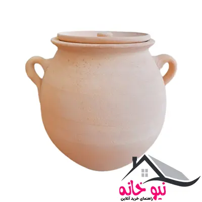 ظرف دیزی سفالی خام مدل سنتی کد poor-1500