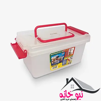 ظرف نان ممتاز پلاستیک مدل 210 ظرفیت ۷ لیتری