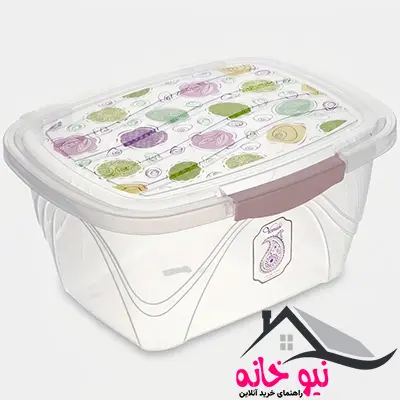 ظرف نان ونوس پلاستیک مدل B106